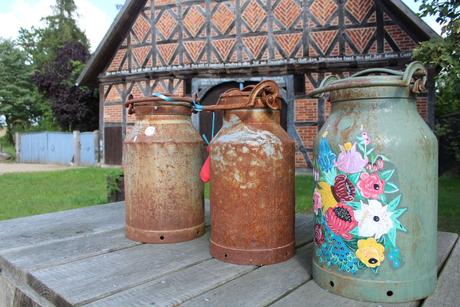 Rundlingsdorf-Tour rund um Lüchow: Halt an jeder Milchkanne ... 