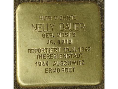 Stolperstein Nelly Bauer 