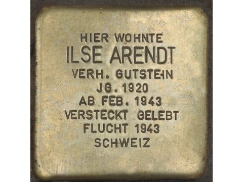 Stolperstein Ilse Arendt