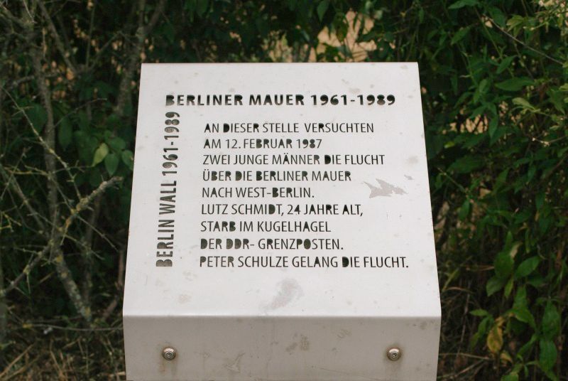 Bildvergrößerung: Gedenkorte der Berliner Mauer in Treptow