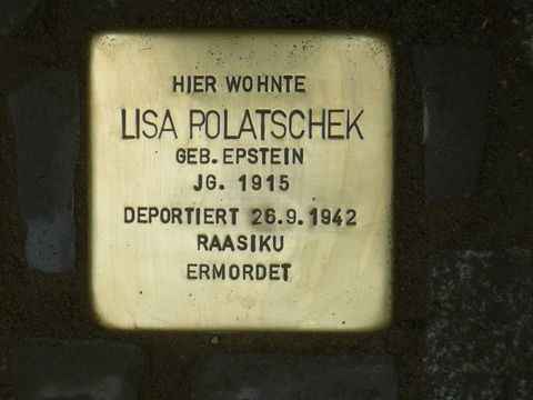 Stolperstein für Lisa Polatschek