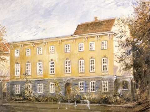 Schoeler-Schlösschen, gemalt Carl Timner 2003 