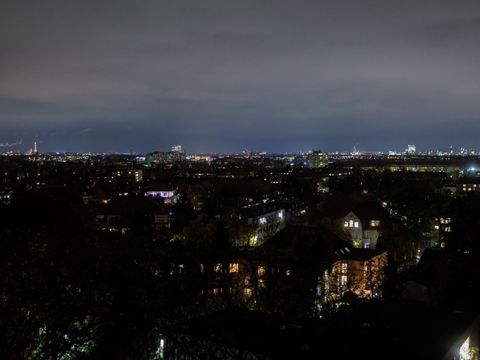 Bildvergrößerung: Aussicht über Berlin im 6. Stock des Wetterturms Steglitz