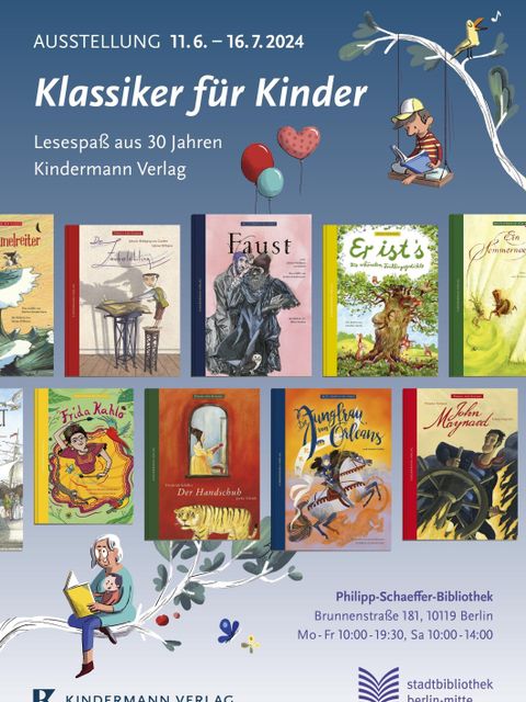 Verlagsausstellung des Kindermann Verlages
