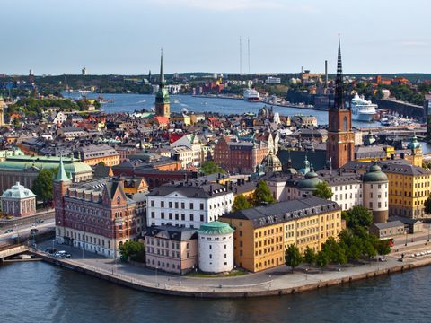 Klassische Ansicht von Stockholm, Schweden