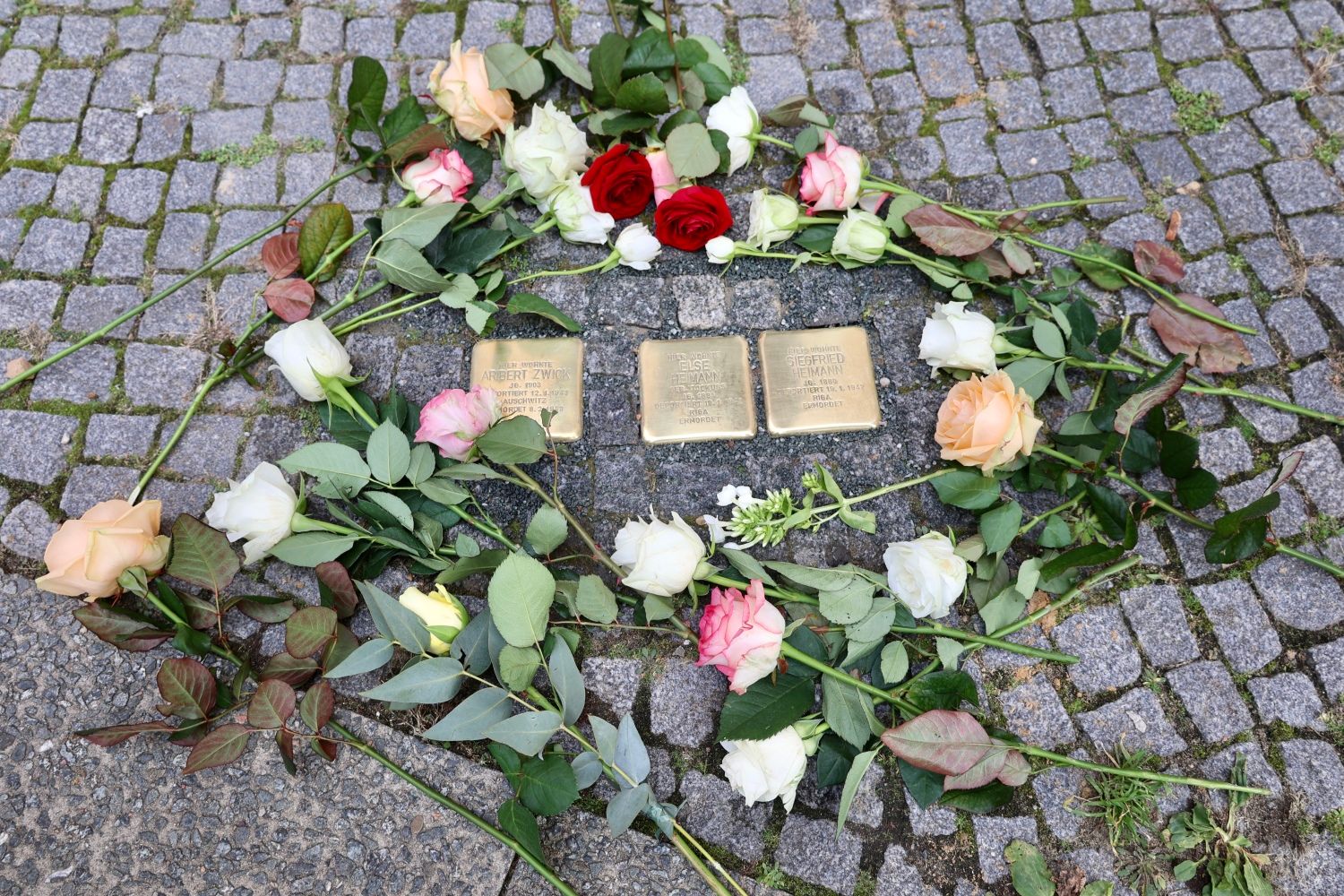 9. November 2023: Stolpersteinverlegung in Steglitz (Albrechtstraße)