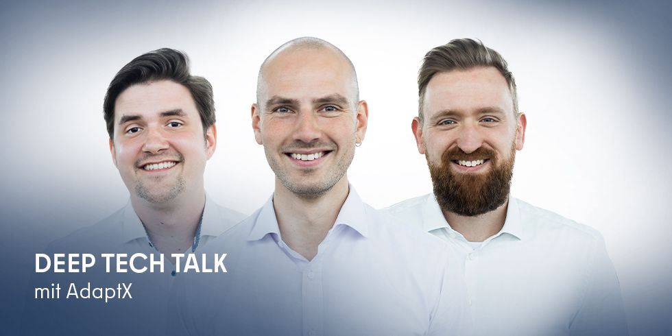 Deep Tech Talk mit AdaptX Systems Header DE