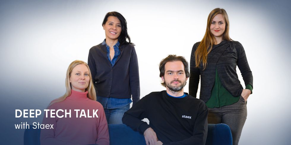 Deep Tech Talk mit Staex GmbH Header EN