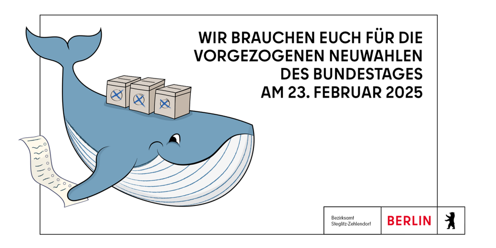 Wir brauchen euch: Vorgezogene Neuwahlen des Deutschen Bundestages am 23.02.2025