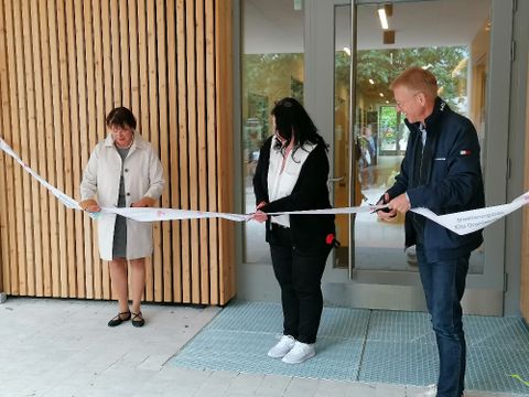 Eröffnung eines Kita-Anbaus in der Oranienstraße