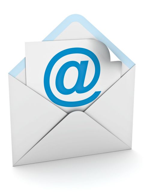 Briefumschlag mit E-Mail-Symbol