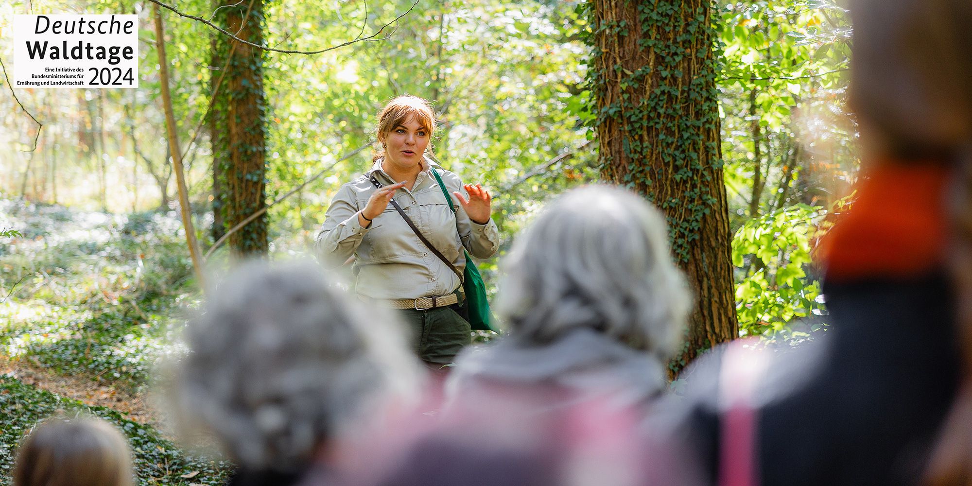 Deutsche Waldtage 2024: Wanderung im Revier Gatow