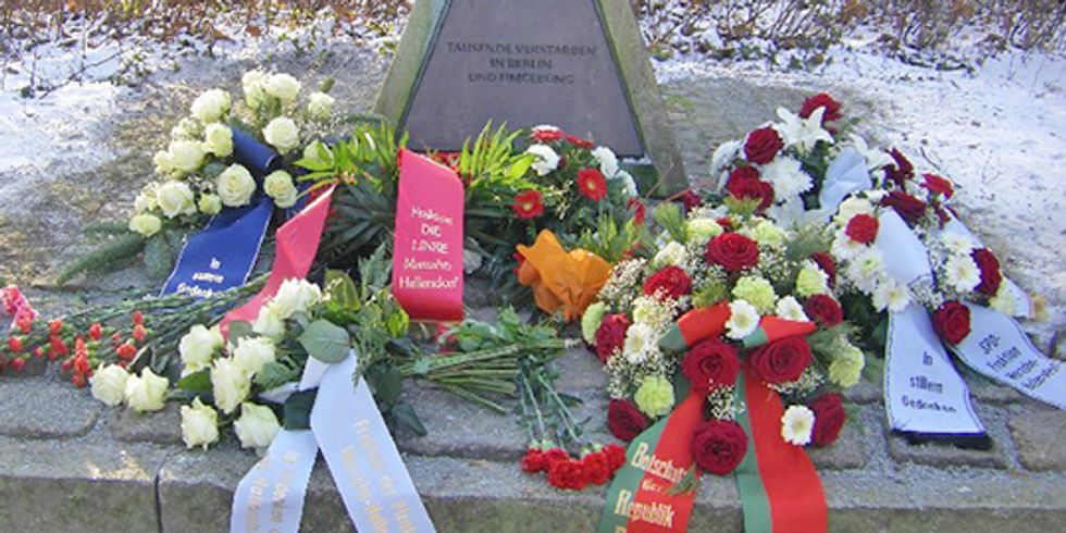 Stilles Gedenken anlässlich des Gedenktages für die Opfer des Nationalsozialismus