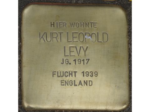 Stolperstein Kurt Leopold Levy