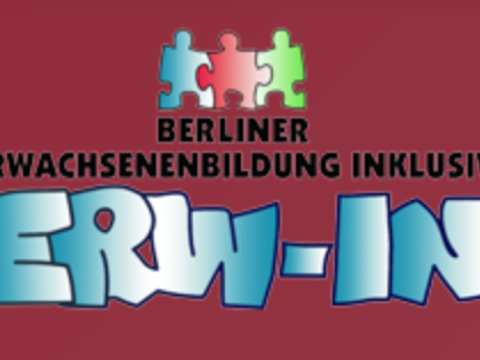 ERW-IN Logo der Berliner Erwachsenenbildung inklusiv