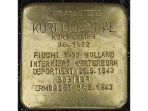 Kurt Lilienthal - Kantstraße 12