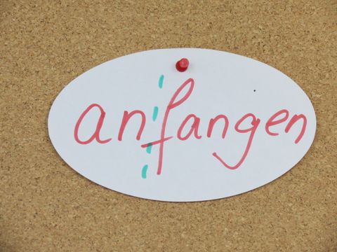 anfangen