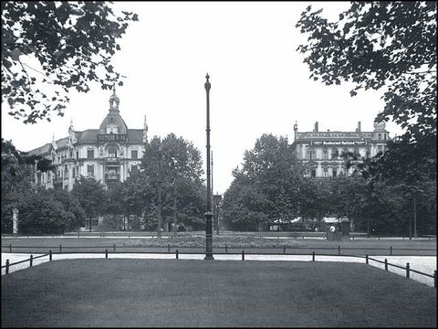 Savignyplatz, alter Zustand, um 1925