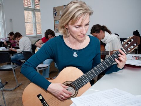 Gitarrenspiel, Kurs mit Frank Kiehl