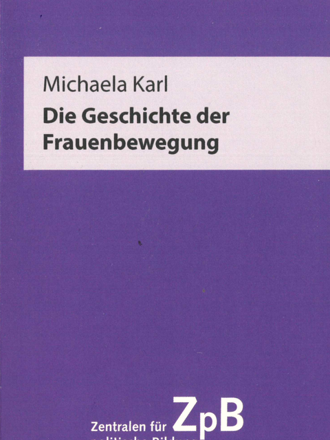 Cover Geschichte der Frauenbewegung