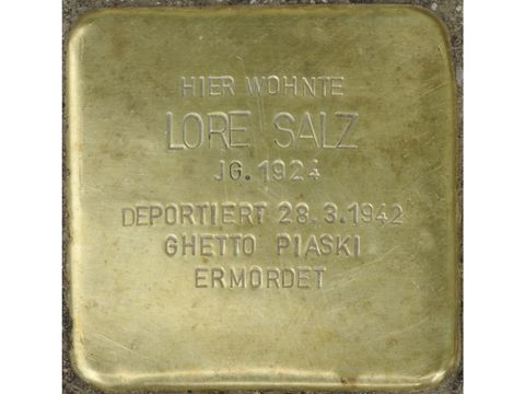 Stolperstein Lore Salz