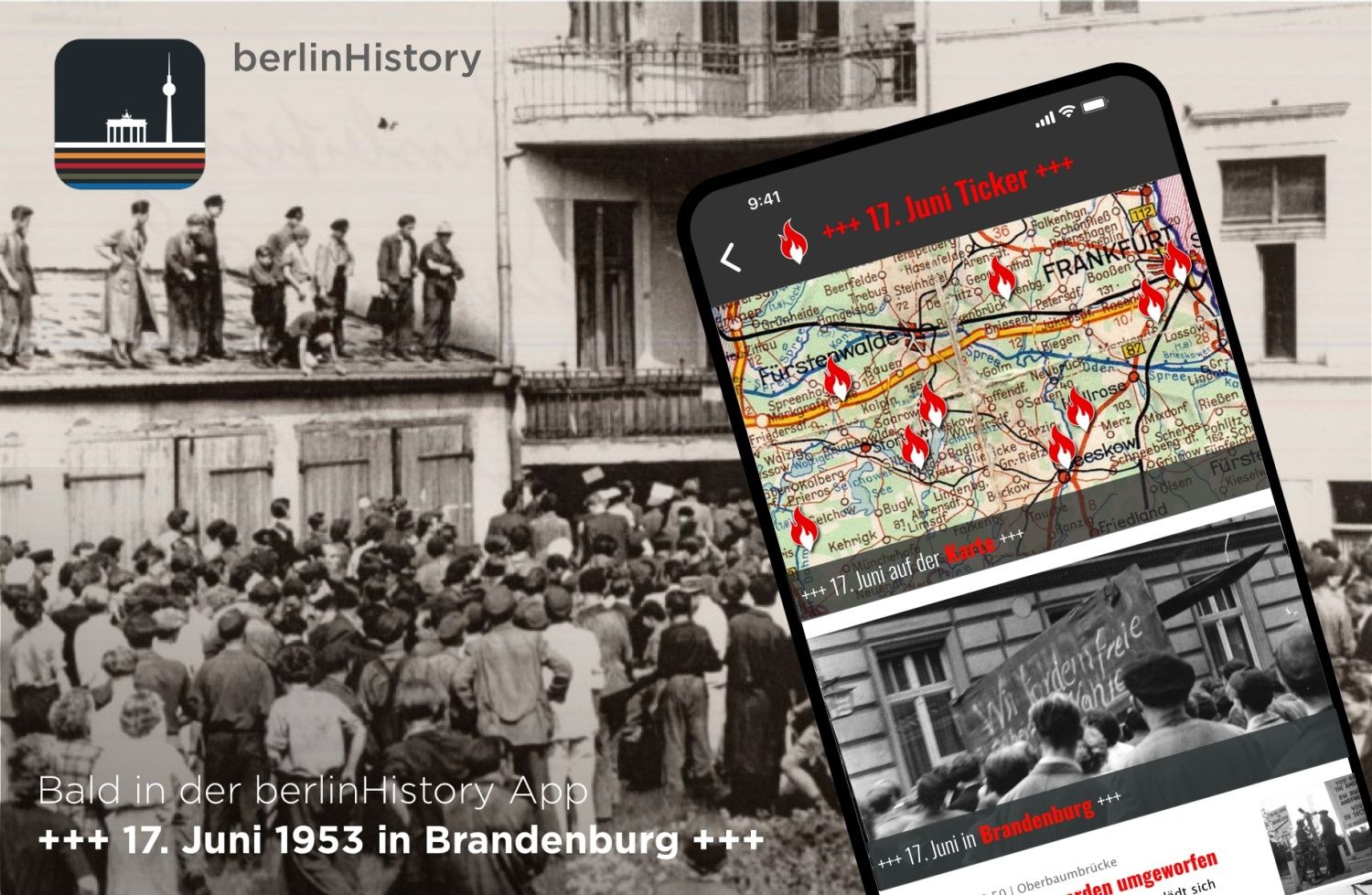 Screenshot berlin history App