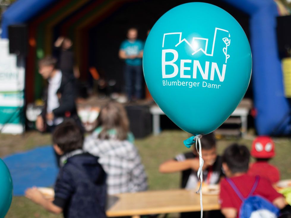 Feststimmung auf dem Parkfest BENN