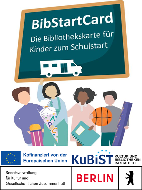 Bibliothekskarte für Kinder zum Schulstart