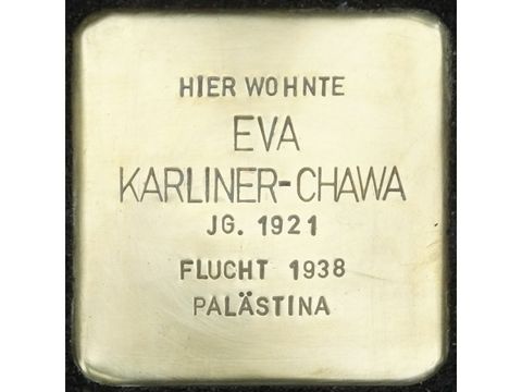 Stolperstein Eva Karliner-Chawa