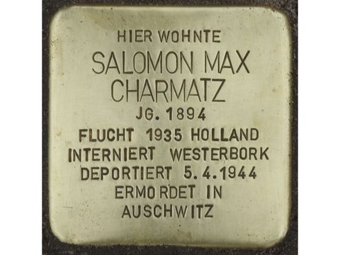 Stolperstein Salomon Max Charmatz