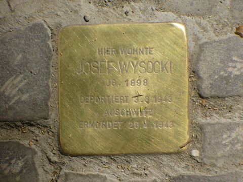 Stolperstein für Josef Wysocki