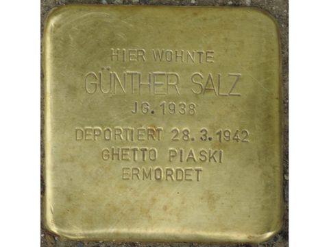 Stolperstein Günther Salz