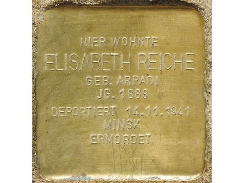 Stolperstein Elisabeth Reiche