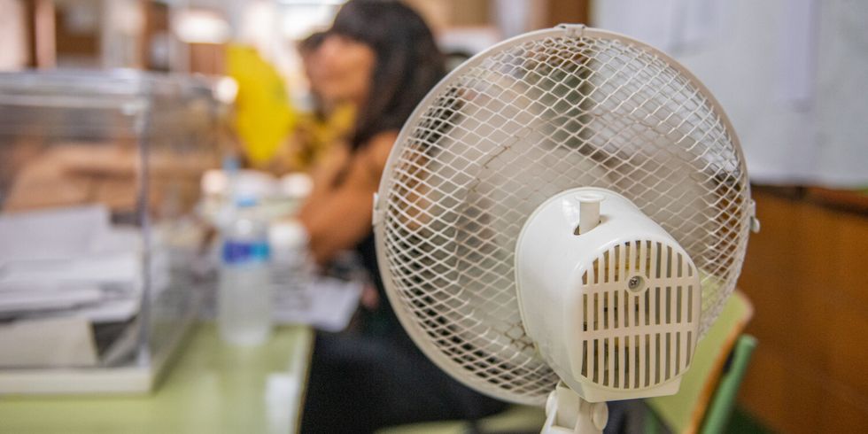 Ventilator im Büro