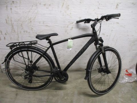 Schwarzes Herrenfahrrad