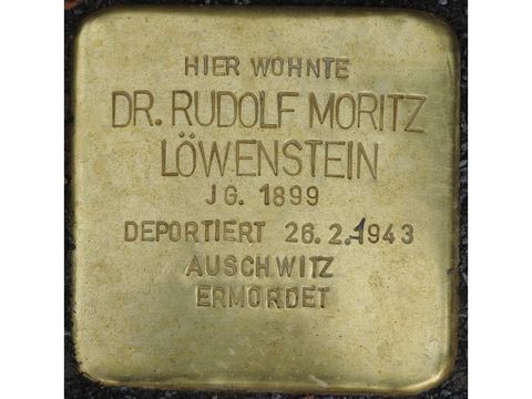 Rudolf Moritz Löwenstein - Sächsische Straße 48