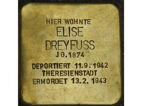 Stolperstein Elise Dreyfuss