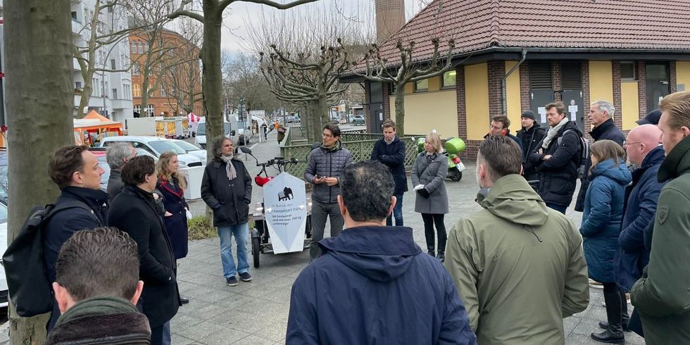 Besuch des Amsterdamer Vize-Bürgermeisters 