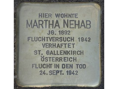 Stolperstein Martha Nehab