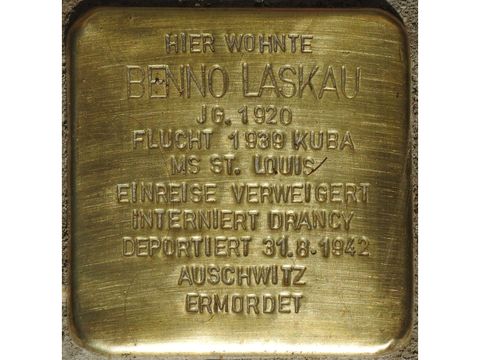 Stolperstein Benno Laskau