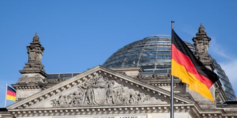 Reichstag von außen