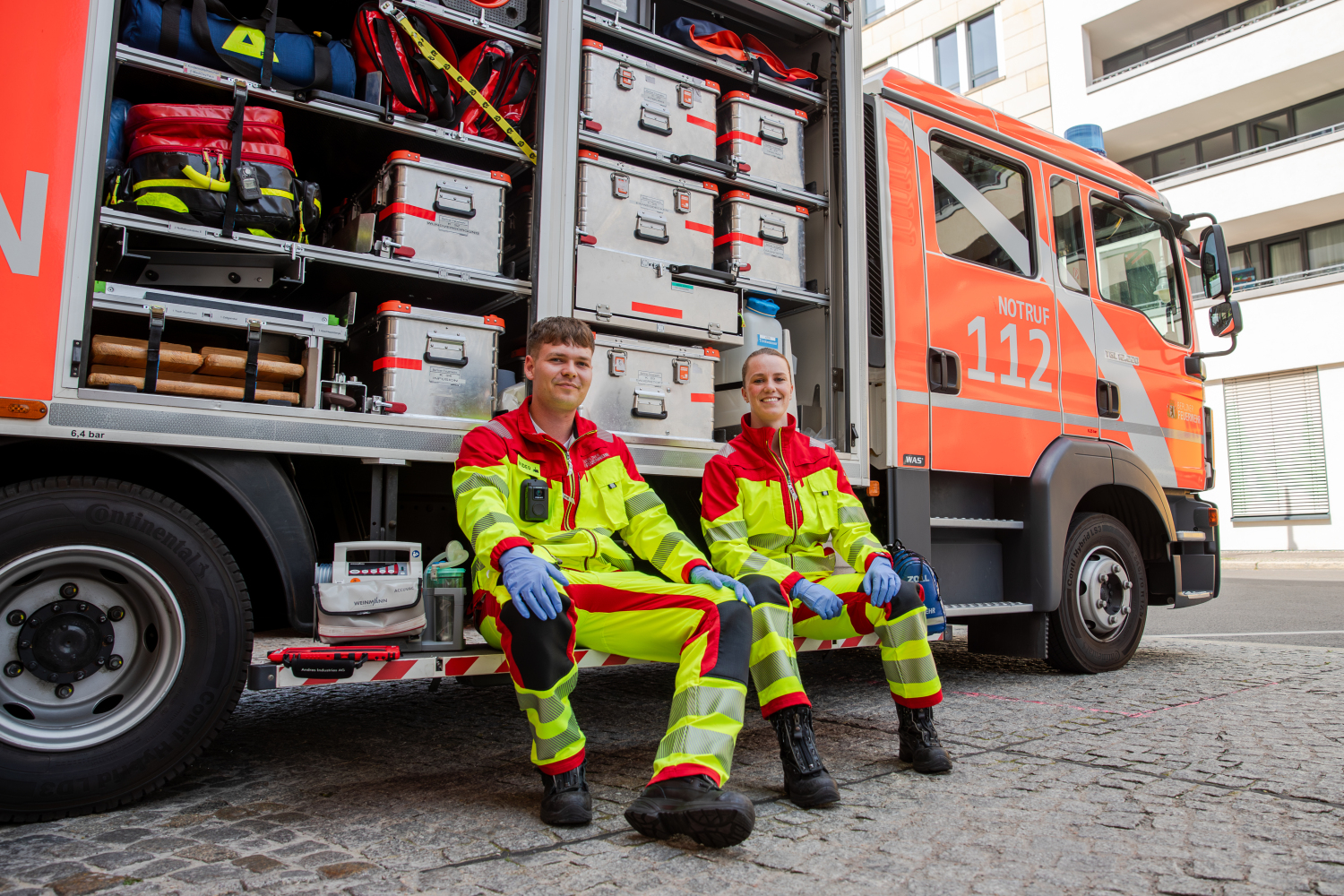 SCHNELL DABEI Bewerbertage mit der Berliner Feuerwehr