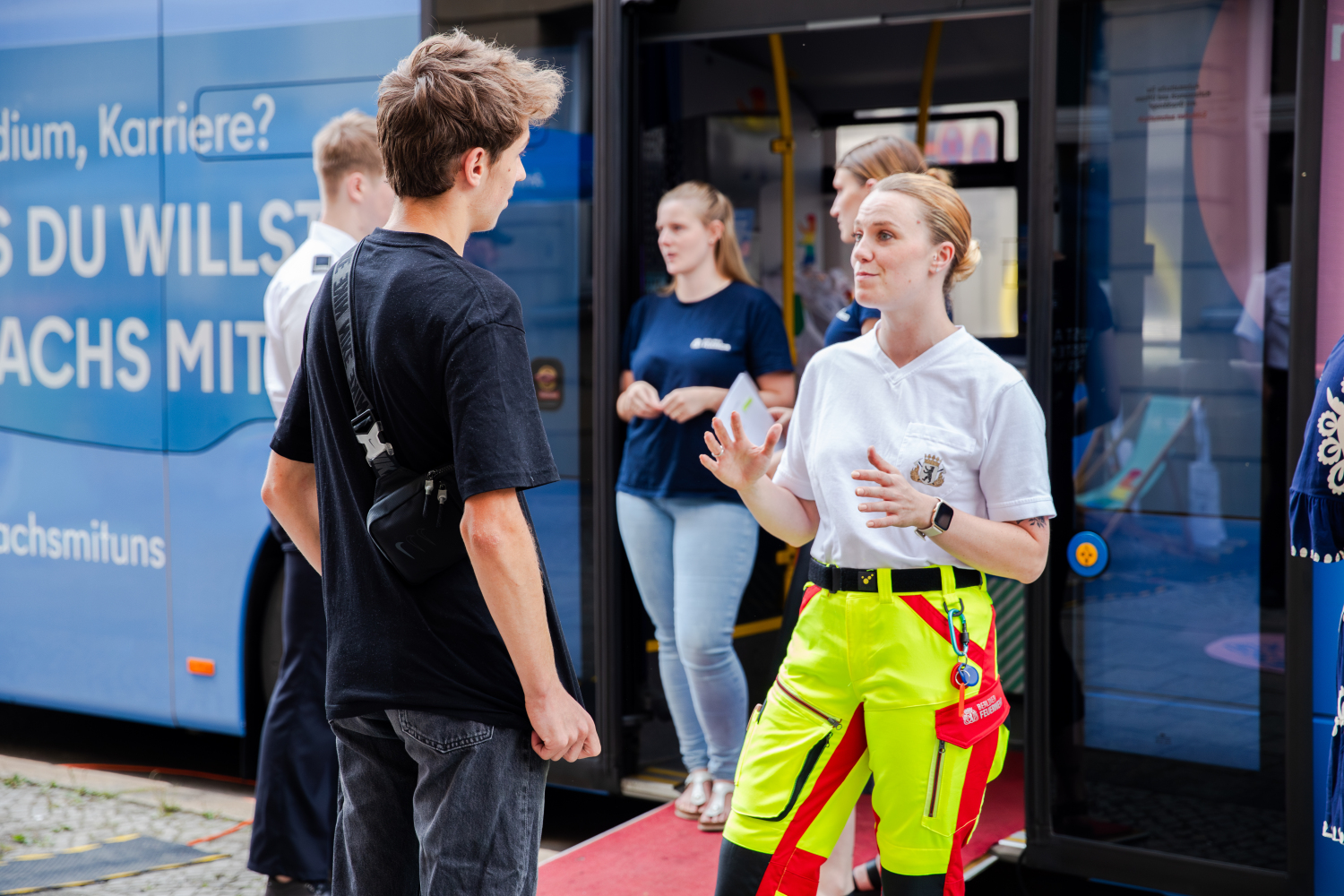 SCHNELL DABEI Bewerbertage mit der Berliner Feuerwehr