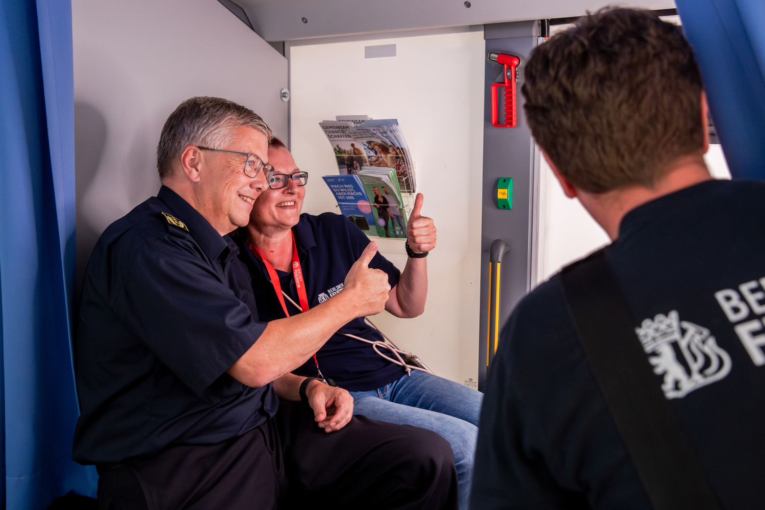 SCHNELL DABEI Bewerbertage mit der Berliner Feuerwehr