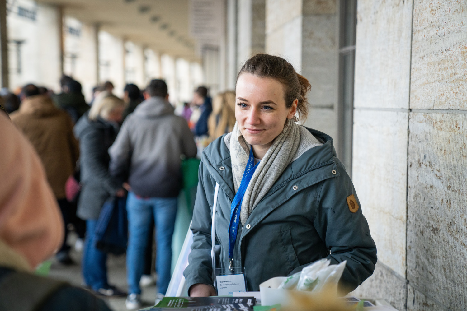 Auftaktveranstaltung der #MachsMitUns Roadshow 2024 am 23.03.2024 bei der 11. Berliner Jobmesse am Olympiastadion