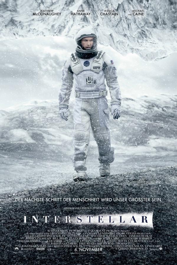 Filmplakat Interstellar