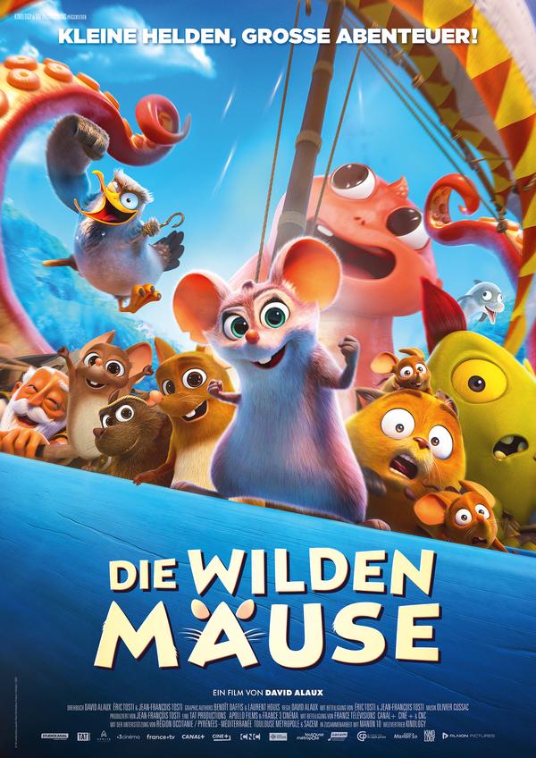 Filmplakat Die wilden Mäuse