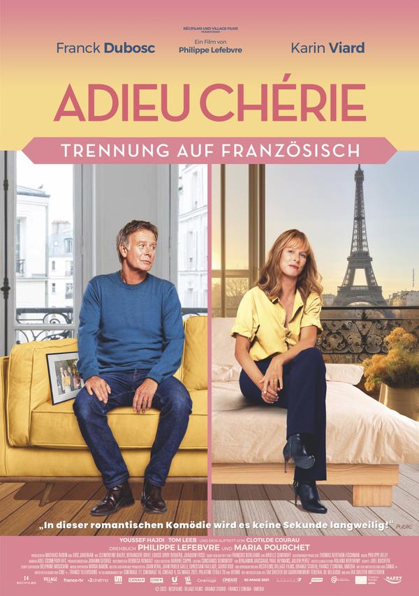 Filmplakat Adieu Chérie - Trennung auf Französisch