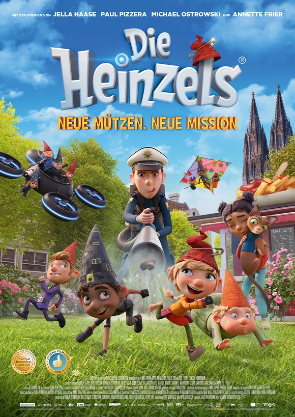 Filmplakat Die Heinzels - Neue Mützen, neue Mission