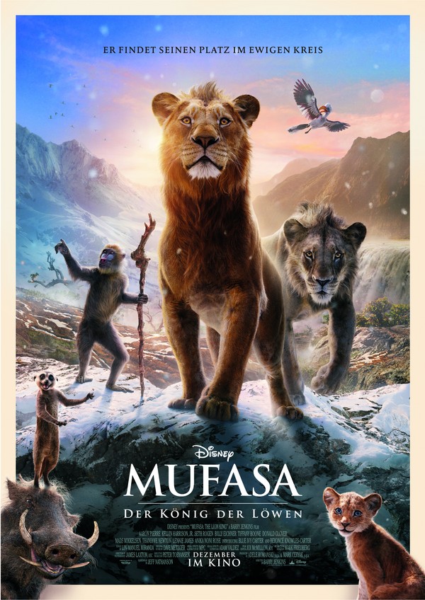 Filmplakat Mufasa: Der König der Löwen